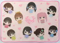イコールラブ(=LOVE) ブランケット(ぬいぐるみイラスト) 「=LOVE 8th ANNIVERSARY PREMIUM TOUR」