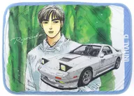 高橋涼介＆FC3S 冷感ケット ハーフサイズ 「頭文字D×しまむら」