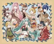 等身アート ブランケット 「初音ミク×クッピーラムネ ミクッピーラムネ」