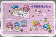 10.キキ＆ララ ひざかけ 「サンリオ当りくじ キキ＆ララ 50th Anniversary 当りくじ」