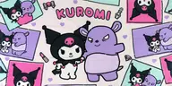 クロミ ジャンボパイルケット 「サンリオキャラクターズ」