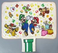 集合 収納ポケット付きブランケット 「一番くじ スーパーマリオ いつも一緒マリオ＆フレンズ」 C賞