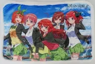 五つ子(等身) ブランケット 「五等分の花嫁∬×Avail」