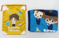 遠山和葉 収納袋付ブランケット 「セガ ラッキーくじオンライン 名探偵コナン -パイロットテーマ-」 B-5賞