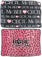 全2種セット ブランドロゴ毛布 「CECIL McBEE/ROSE FAN FAN」