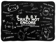 [単品] LE SSERAFIM ブランケット 「2025 LE SSERAFIM TOUR ‘EASY CRAZY HOT’ ENCORE IN TOKYO DOME」 プレミアムシート特典 グッズセット同梱品