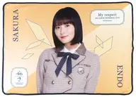 遠藤さくら(乃木坂46) 個別ブランケット 「5th ALBUM MEMORIAL LIVE 『My respect』」