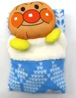 アンパンマン(ブルー) プレミアムたためるブランケット 「それいけ!アンパンマン」