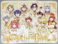 カラフルピーチ タオルケット 「Arabian Peach Night ～カラフルピーチとふしぎな砂時計～ アニメイトオンリーショップ」