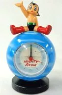 Atom (right-hand raised) clock "ASTRO BOY"