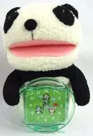 Green Tea Panda Plush toy Clock Green Tea Panda Goods Present! Campaign A Prize