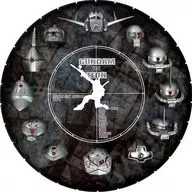 Conjunto (negro metálico) 3D Clock "Mobile Suit Gundam"