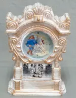 银色高级奢华Swing Clock