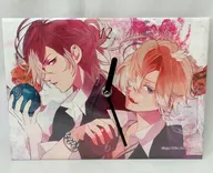 コウ＆ユーマ スクエア缶時計 「DIABOLIK LOVERS VERSUSくじ コウVSユーマ」 特賞 SKiT Dolce限定