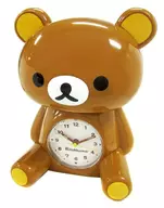 "Rilakkuma" Rilakkuma Figure Clock (alarm clock with money box)