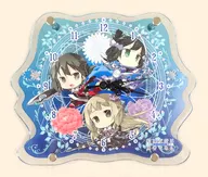 須美＆園子＆銀 描き下ろし アクリル時計 「結城友奈は勇者である -鷲尾須美の章-」 C94グッズ