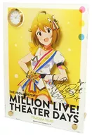 伊吹翼(サイン入りver.) 時計付アクリルアート ヌーベル・トリコロールver. 「THE IDOLM＠STER MILLION LIVE! THEATER DAYS 1st anniversary in AKIHABARA」