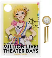 福田のり子(サイン入りver.) 時計付アクリルアート ヌーベル・トリコロールver. 「THE IDOLM＠STER MILLION LIVE! THEATER DAYS 1st anniversary in AKIHABARA」
