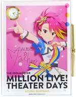 Ayumu Maihama (with signature ver.) Acrylic art nouvelle tricorol ver. "THE IDOLM@STER MILLION LIVE! THEATER DAYS 1st anniversary in Akihabara" with watch