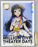 最上静香(サイン無しver.) 時計付アクリルアート ヌーベル・トリコロールver. 「THE IDOLM＠STER MILLION LIVE! THEATER DAYS 1st anniversary in AKIHABARA」