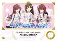 283PRO ALSTROEMERIA 時計付アクリルアート 「アイドルマスター シャイニーカラーズ」