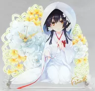 Reloj acrílico "Sengoku † Koihime X" pintado por Nobunaga ODA Hisato