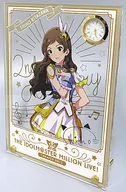 Shiho Kitazawa Lumière Papillon ver. acrílico com relógio "Idol Master 1,000,000 Live!"