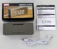 Industrias Stark, reloj espejo (negro) "MARVEL".