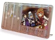 可可&卡其&丽泽不锈钢时钟