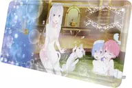 Emilia & Rem & Ram Stainless Steel Clock "Re:ZeRo Starting Life in Another World"