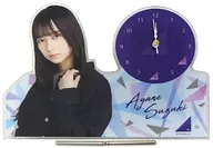 [Single item] Ayane Suzuki individual voice acrylic alarm clock "Nogizaka46 2021 Grab bag B" included item