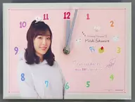 譜久村聖(モーニング娘。’21) メンバー直筆プリント入りクロック(2021 Spring) Hello! Projectオフィシャルショップ受注限定