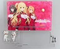 Reloj acrílico de arreglo colectivo "Virgen enamorada de su hermana mayor 3 estrellas brillantes" Moe Ga Festa 2021 @DMM/FANZA SUMMER Goods
