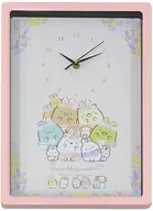 Conjunto (rosa) Poster Clock 2 "Sumikko Gurashi"
