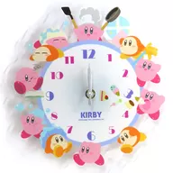 Kirby & Waddle Dee Acrylic Wall Clock "Hoshi-no Kirby"