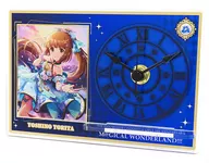 Yoshino Yoda Official Acrylic Clock (M @ GICAL WONDERLAND! ver.) "idol Master Cinderella Girls"