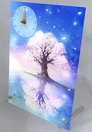 Image Visual1 (Sakura) A4 Acrylic Clock "D.C. 4 ~ da Capo 4 ~"
