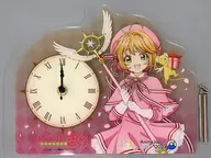 木之本樱&小凯亚克力钟表日本动漫2023 AJ10周年纪念商品