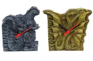 All 2 types set Toho Daikaiju Relief Clock