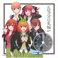 集合(学生服) アクリル時計 「五等分の花嫁∽」