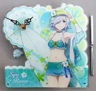モニカ アクリル置時計 水着ver. 「スパイ教室 POP UP SHOP in ボークス秋葉原ホビー天国2」