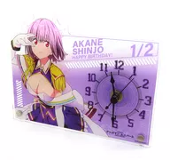 Akane Shinjo (New Order) -SSSS. BIRTHDAY - Acrylic Watch "Theatrical Version Grid Man Universe ×AMO CAFE" AMO CAFE WEBSHOP limited