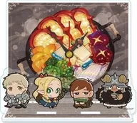 "Delicious in DUNGEON" mini acrylic clock