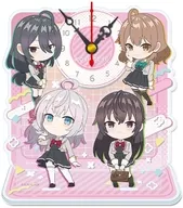 集合 ミニアクリル置時計 「時々ボソッとロシア語でデレる隣のアーリャさん」