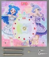 八王子ビビ＆真実夜チィ アクリルクロック 「DMMスクラッチ! アニメ ひみつのアイプリ スクラッチ第二弾」 A-2賞