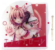 チャイナガール(ななろば華) アクリル時計