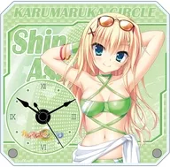 朝比奈晴(RQver.) 描き下ろし テーブルクロック 「カルマルカ*サークル」