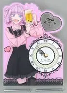 七草ナズナ 描き下ろし ビッグアクリル置時計 「よふかしのうた Season2」