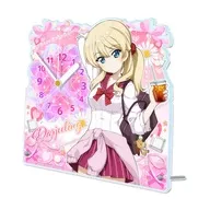 ダージリン ギャル制服ver. 描き下ろし アクリル置時計 「ガールズ＆パンツァー 最終章」