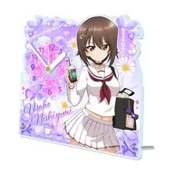 西住まほ ギャル制服ver. 描き下ろし アクリル置時計 「ガールズ＆パンツァー 最終章」